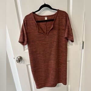 Old Navy Women's Short Sleeve dress in Rust
